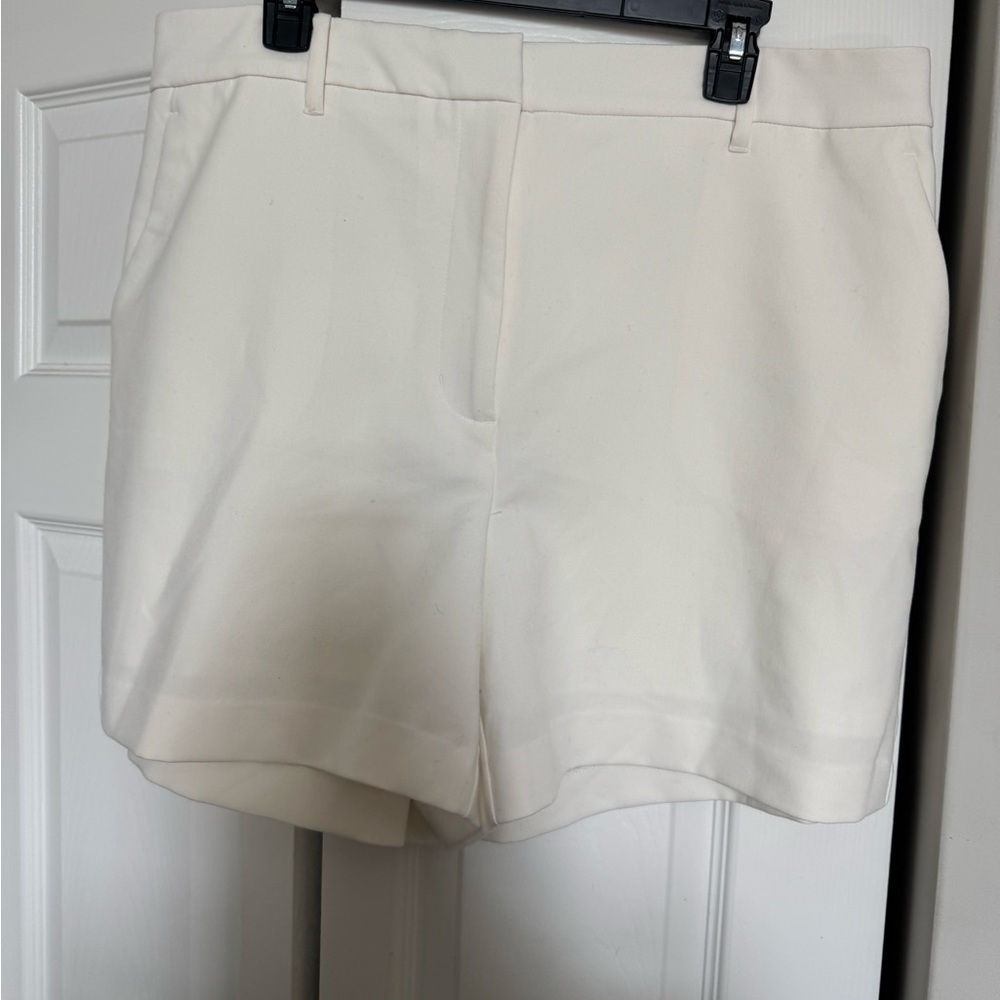 Women's White Shorts